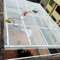 LRYELWA Polycarbonat Dachpaneele,Transparent Wasserdicht,Beidseitig Foliert,Vordach für Gewächshaus Garten Carport Überdachung,Leicht zu Schneiden und zu Biegen,mit Schrauben (1,22m x 2m)