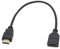 Powice HDMI Verlängerung,HDMI Adapter,HDMI Kabel Verlängerung,HDMI Verlängerung 0,3 Meter Geeignet für Hochauflösendes Fernsehen