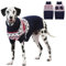IECOii XL Hundepullover,Hunde Rollkragenpullover Hund Winter Pullover,Weihnachten Dog Jumpers Warmer Pullover-Strickwaren FüR MäNnliche Weibliche Hunde,Hundepullover FüR Englische Bulldogge,XLarge