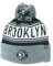 ZHATS Unisex-Erwachsene NBA Officially Licensed Pom Finish Line Beanie-Mütze, Team-Farbe, Einheitsgröße