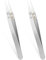2 Stück Keramik Pinzetten Set Edelstahl Tweezers Professionell Pinzette Werkzeug Pinzette Set für Modellbau Computer Elektronische Reparaturen Präzisionsarbeit Laborarbeit Schmuck Werkzeug