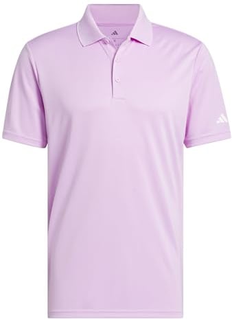 adidas Men's Core Performance Primegreen Polo Shirt, Clear Lilac, XL