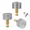Dog Nail Grinder Replacement Heads - 3pcs Diamond Coated Grinding Heads for Casfuy and Most Professional Pet Nail Grinders Wheel, Low Noise, Durable, and Safe for Small, Medium, and Large Dogs