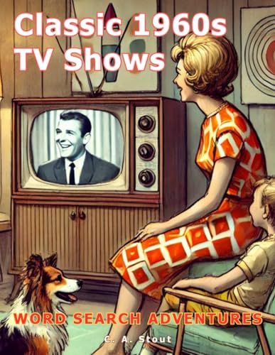 Classic 1960s TV Shows: Word Search Adventures (Large Print)