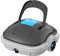 WINNY POOL CLEANER Poolroboter Akku Kabellos mit Automatisches Parken Poolsauger Roboter für Flachem Boden Aufstellpools bis 80 m² Poolroboter Akku Robotersauger, 100 Min Doppelfiltration Dunkelgrau