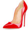 EDEFS - Scarpe con Tacco Donna - 120mm - Decollete Donna Patent Red - Rosso - Taglia EU35