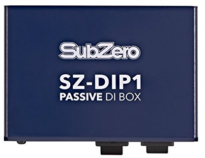 SubZero SZ-DIP1 Passive DI-Box | Ideal zum Erfassen von Line-Level-Quellen, bidirektionale Impedanzanpassung, vielseitige Pad-Schalter für laute Quellen