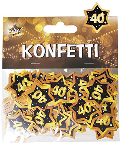 Udo Schmidt 13013 - Konfetti - 14g - Zahl: 40