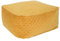 homesphere Sitzsack Samt Pouf (Gelb)