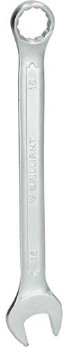 BRILLIANT TOOLS BT011916 Ring-Maulschlüssel, 16 mm [Powered by KS TOOLS]