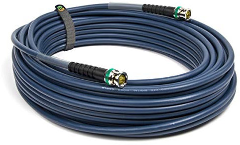 Emelec VíasCom EQ3006A/0200-20,0m Videoverbindung 4K-UHD 12G-SDI (0,80/3,75/6,00) mit BNC 4K-UHD - Unifilar Leiter - Blau - Flexible PVC