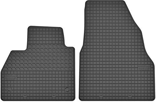 AGCPdirect Gummi Matten Fußmatten Passgenau Vorne Set für Mercedes Citan 2012-2021 und Renault Kangoo 2008-2021