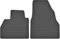 AGCPdirect Gummi Matten Fußmatten Passgenau Vorne Set für Mercedes Citan 2012-2021 und Renault Kangoo 2008-2021