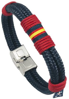 Hispania Colors Pulsera Nautilus con bandera de España - REGALO PULSERA DE ESPAÑA (22)