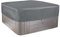 Schleuder Abdeckung Whirlpools, Rechteckige Whirlpool-Abdeckung Freien, wasserdicht, 100% UV-beständig,Protector-Spa (220 * 220 * 25 cm)