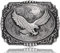 Btilasif Soaring Adler Gürtelschnalle für Herren Western Cowboy Texas Rodeo Gürtelschnalle Geschenke für Halloween Weihnachten, 1# Hochfliegender Adler, Medium