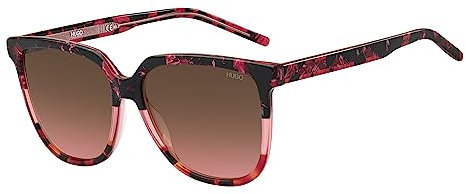 HUGO HG1134/S Cherry red havana 56/15/145 Damen Sonnenbrillen