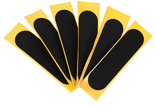 ibasenice 6stücke rutschfeste Finger Skateboard Aufkleber Antirutsch-Foam Grip Tape Für Finger-Skateboards Hochwertiges Langlebiges Material Für Optimalen Halt Und Flexibilität
