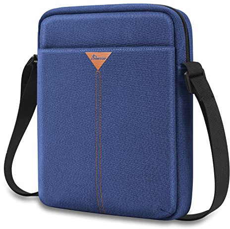 SIMTOP Case Ipad para 9-11 Pulgadas,IPad Air 2023,Ipad Cases 10.9 Accesorios para Tablets IPad Air 4,10.2,Bandolera para Tablets,Bandolera para Tablet para YKK Zipper Bag(Azul)