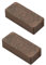 Create idea 2pcs Plaquettes de Frein pour Tondeuse à Gazon Compatible avec Husqvarna 5321209-61 Compatible avec Tecumseh 799021 Compatible avec Honda GC790006 Compatible avec Peerless 790006