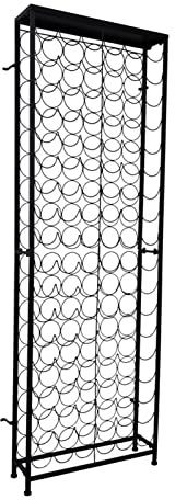 ShGaxin Botellero de Metal para 108 Botellas, Botellero Vino, Wine Rack, Mueble Botellero, Botellero De Soda,