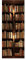 Sticker Porte Trompe l'oeil Effect 3D Poster Trompe l'oeil Porte Mural Intérieure pour Décoration Mur Salon Cuisine Chambre Salle de Bain Papier Peint 95x215 cm Bibliothèque
