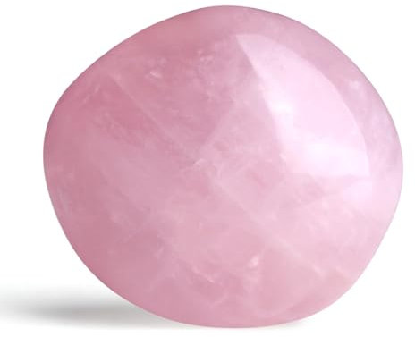 GUJOXILA Mutstein zur Einschulung Rosenquarz Geschenk für das Schulkind Kleinigkeiten für die Schultüt Schulanfang Kristalle Edelsteine Schutzstein für Stress Relief