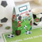 10 Stück Fussball Mitgebseltüten - Kindergeburtstag Tüten - nachhaltige Tütchen aus FSC Papier - Mitgebsel Geschenke - Geburtstag Tüte (Fussball)