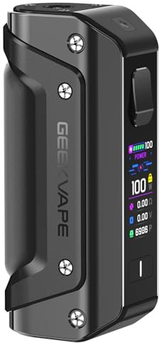 GEEKVAPE Aegis Solo 3 Mod 100W Sigaretta Elettronica Aegis Solo III Box MOD Vape Support Z Sub Ohm Tank/18650 Batteria - Nero