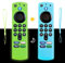 XOXVURI 2 Stück Silicone Remote Control Covers Compatible With Amazon Fire Tv Stick 4Th Generation Remote Control Non-Slip Silicone Protective Case Fire Tv Fernbedienung Schutzhülle (Green, Blue)
