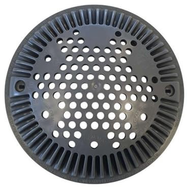 Hayward - Grille bonde de Fond Anti Vortex de Piscine - Gris foncé - WGX1048EGA