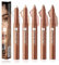 5 Stück Lidschatten Stift, Eyeshadow Stick, Lidschatten Stift Shimmer, Hervorhebung Pigmentierter, Cremige Augen Make-up für Faltenfreie Eyes, 1,5 g