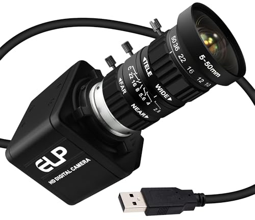 0.0001Lux Manueller Zoom, USB-Kamera, 5–50 mm, 10 x Varifokal, H.264, schwaches Licht, Webcam, variabler Fokus, niedrige Illumiantion, 1080P, 30 fps, Tele-Kamera, 2K Webkamera, UVC, USB 2.0, Lightburn
