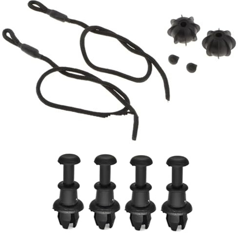 Hutablage Haltebände Kompatibel Mit VW Für Up! 2012 2 Stück Kofferraum-Schlüsselband Hutablage Schnurclips Verschluss 1M6867574A