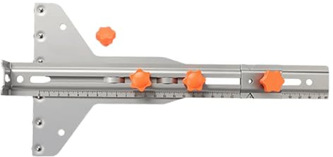 Multifunzionale Router Circles Jig con Recinzione Ruota per una perfetta precisione di lavorazione del legno Installazione rapida su qualsiasi banco da lavoro multifunzione Righello di fresatura