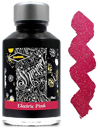 Diamine 50ml Shimmering Ink - Electric Pink