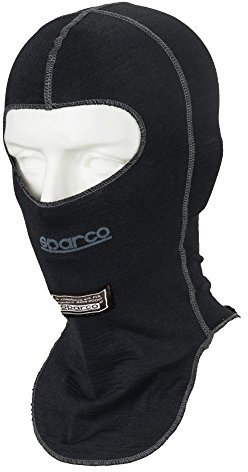 Sparco Herren 001494NR Head Sock, schwarz, One Size
