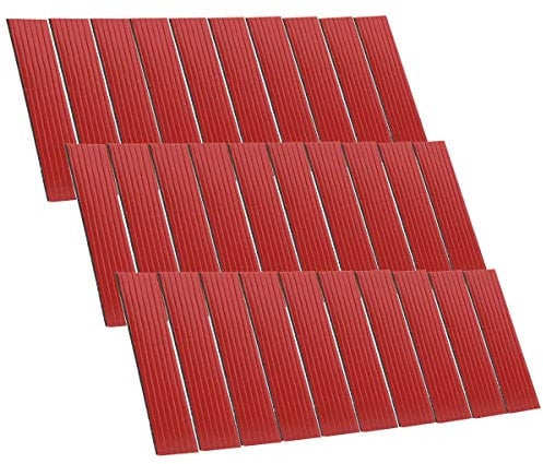 FEPITO 30 Pack Number Plate Sticky Pads Adhesive Double Sided Sticky Foam Pads for Car License Number Plate Fixing