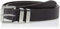 Emporio Armani Damen Volanato Leather Belt Gürtel, Midnight Blue, 65
