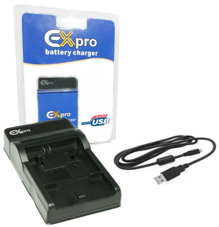 Ex-Pro® NB-1LH NB1LH NB-1L Ultra Slim USB Charger for Canon Cameras [See Description for models]