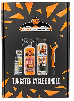 Tru-Tension | Tungsten Cycle Bundle | Schmiermittel für Straßenräder, Mountainbikes, Rennräder und E-Bikes