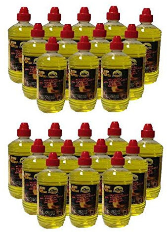 Brenngel 24x 1 Liter Flaschen für Gelkamine Ethanolkamine Wandkamine Bodenkamine