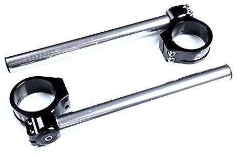 Paar AVDB Racing kippbare Stummellenker/Klemmen in 37mm + Rohre für XJ 600 & Diversion, 1984-2002 (Aluminium)