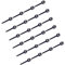 Apevia CS-L63231-24 Screw Set T6#3231 for Radiator CPU Liquid Cooler (Connectable Screws), 24-Pack