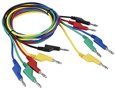 Banana Plug Clip Pure Copper Fork Test Lead Long Digital Laboratory Multimeter Voltmeter Test