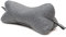 H&F | Kissen Kopfkissen Lesekissen Leseknochen Nackenkissen Nackenrolle Knochenkissen Reisekissen Waschbar, für Bett, Sofa 2-er Set | Farbe: Grau