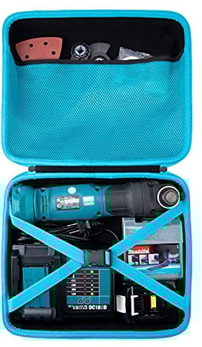 Hart Taschen Hülle für Makita DTM51Z/DTM50Z 18V Multifunktionswerkzeug Akku-Multifunk Werkzeug von Aenllosi(nur Taschen)