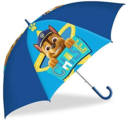 Paw Patrol Regenschirm automatik, 40 cm, Kinder-Regenschirm mit automatischer Öffnung, Druchmesser ca. 40cm, KL85372, Kids Licensing