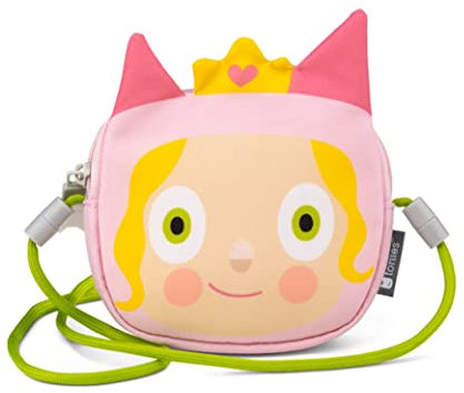 tonies® Mini-Tasche Prinzessin, praktische Tasche für unterwegs, bietet Platz für bis zu 3 Hörfiguren, kompatibel Auto-Organizer