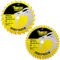 2 x SCCSFK184CR16 SabreCut 184mm 24T 40T x 16mm Lames de scie circulaire